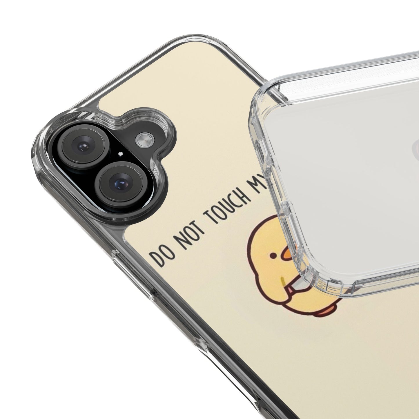 Funny Phone Case, Do Not Touch My Phone
