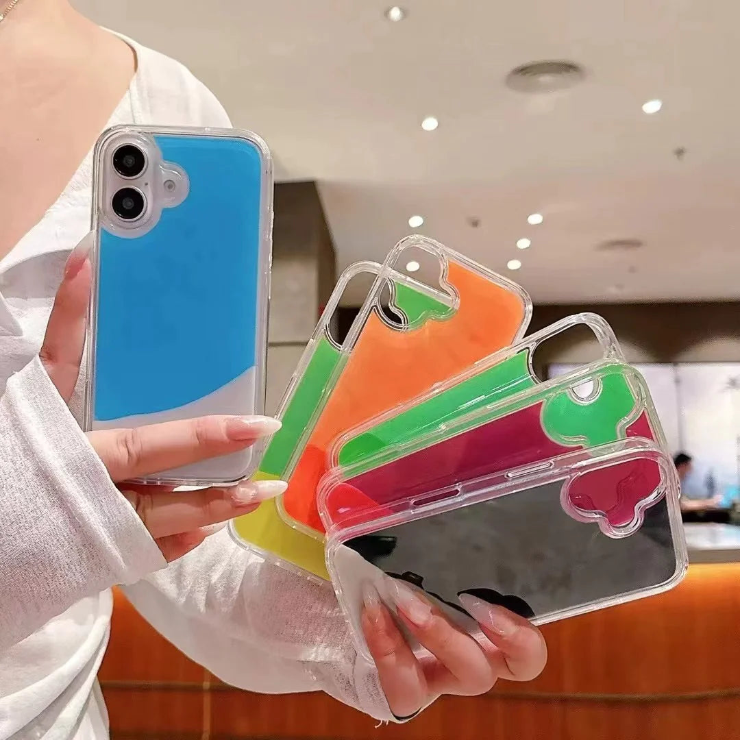 Luminous Glitter iPhone Case