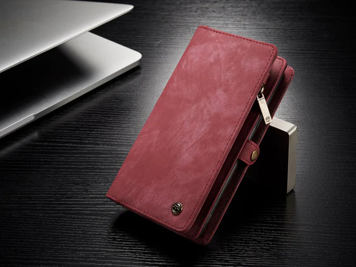 Leather Wallet Phone Case For Samsung