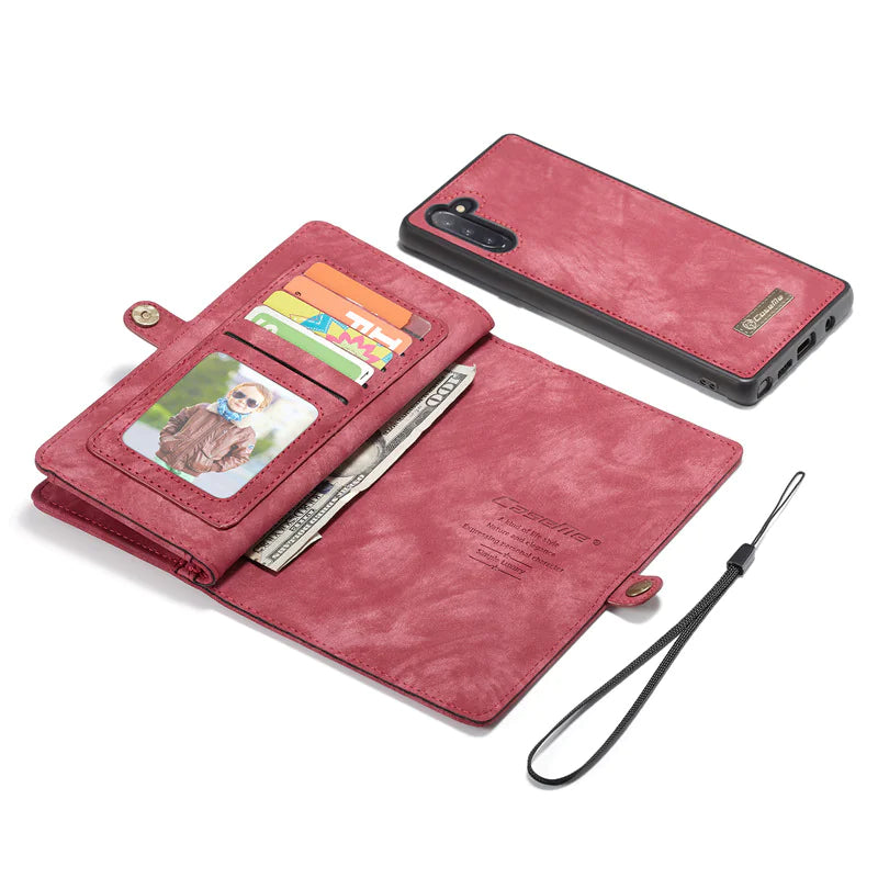Leather Wallet Phone Case For Samsung