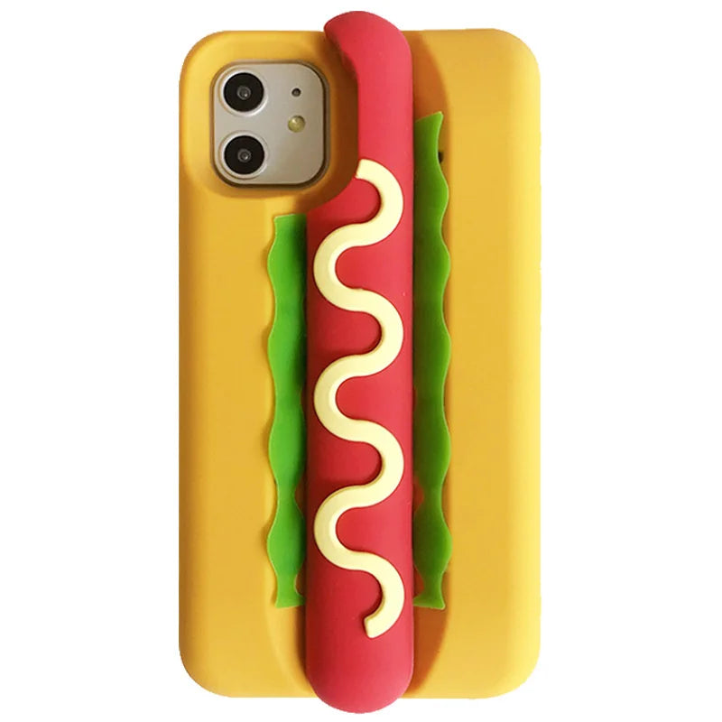 Cute Phone 3D Cartoon for Iphone 14 15 Plus 13 12 11 Pro Max 13Pro Xs Max Xr X 7Plus 8Plus Soft Funda