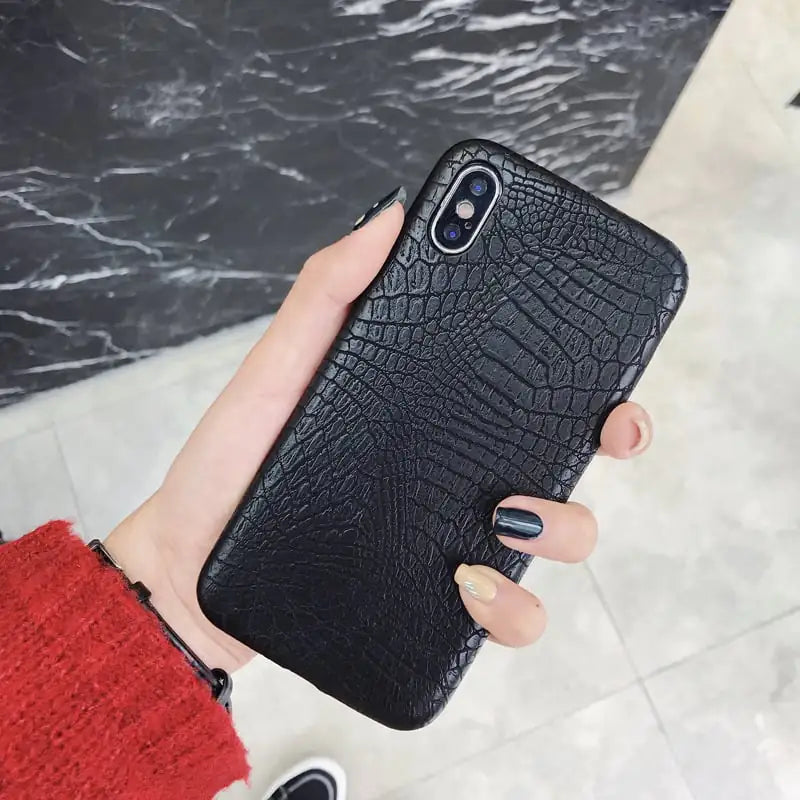 Ultra-Thin Soft Leather Case for Business Phone