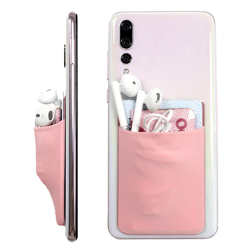 Ultra-thin Adhesive Card Pocket for Phone Cases