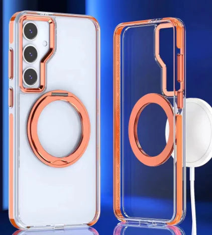 Samsung S24 Ultra Magnetic Rotating Stand Phone Case