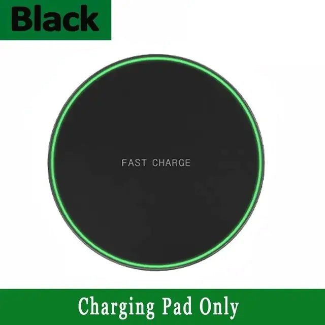 30W Wireless Charger Pad Stand for iPhone & Samsung