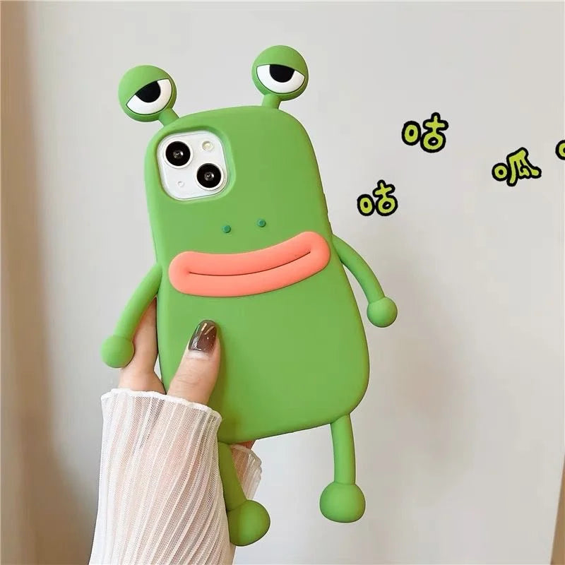 Cute Phone 3D Cartoon Bear Girls Silicone Cases for Iphone 14 15 Plus 13 12 11 Pro Max 13Pro Xs Max Xr X 7Plus 8Plus Soft Funda