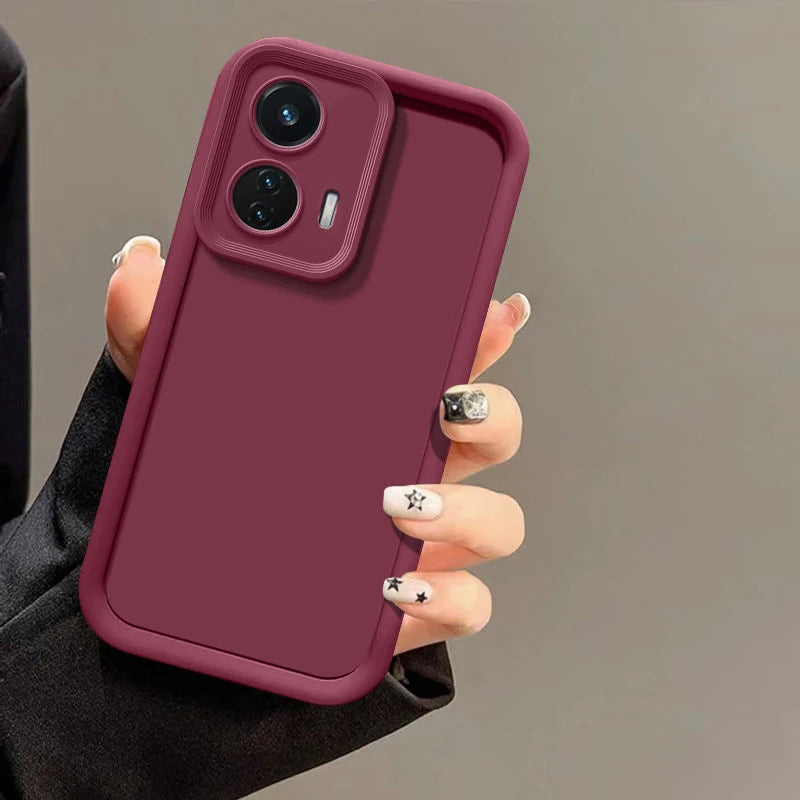 For Motorola Edge 50 Fusion Case Motorola Edge 50 Fusion Phone Case Full Package Matte Anti Drop Soft Protective Cover