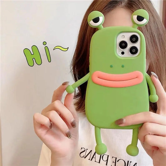 Cute Phone 3D Cartoon Bear Girls Silicone Cases for Iphone 14 15 Plus 13 12 11 Pro Max 13Pro Xs Max Xr X 7Plus 8Plus Soft Funda