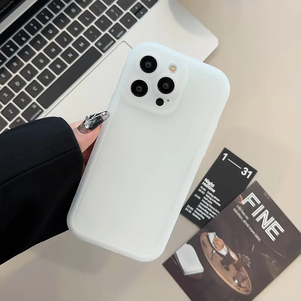 Stylish Phone Case for iPhone 15 14 13 12 11 Pro Max Plus 7 8 SE X XR XS Max, Slim Protective Shockproof Cover