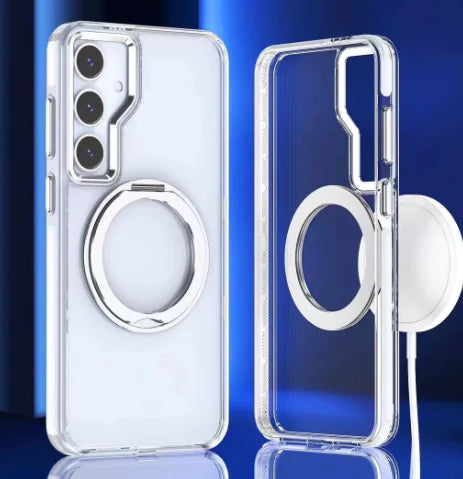 Samsung S24 Ultra Magnetic Rotating Stand Phone Case