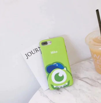 Cartoon Monster and Mickey Soft Phone Cases for iPhone