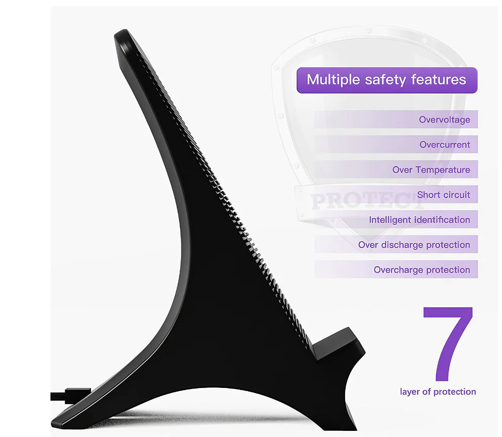 Wireless Charger for Samsung & iPhone