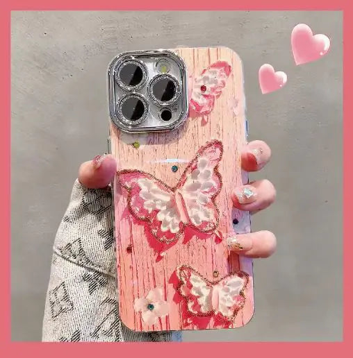 Butterfly Flower Iphone Case