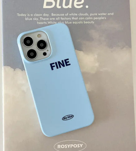 Glossy Solid Color Plastic Phone Case - Half Pack