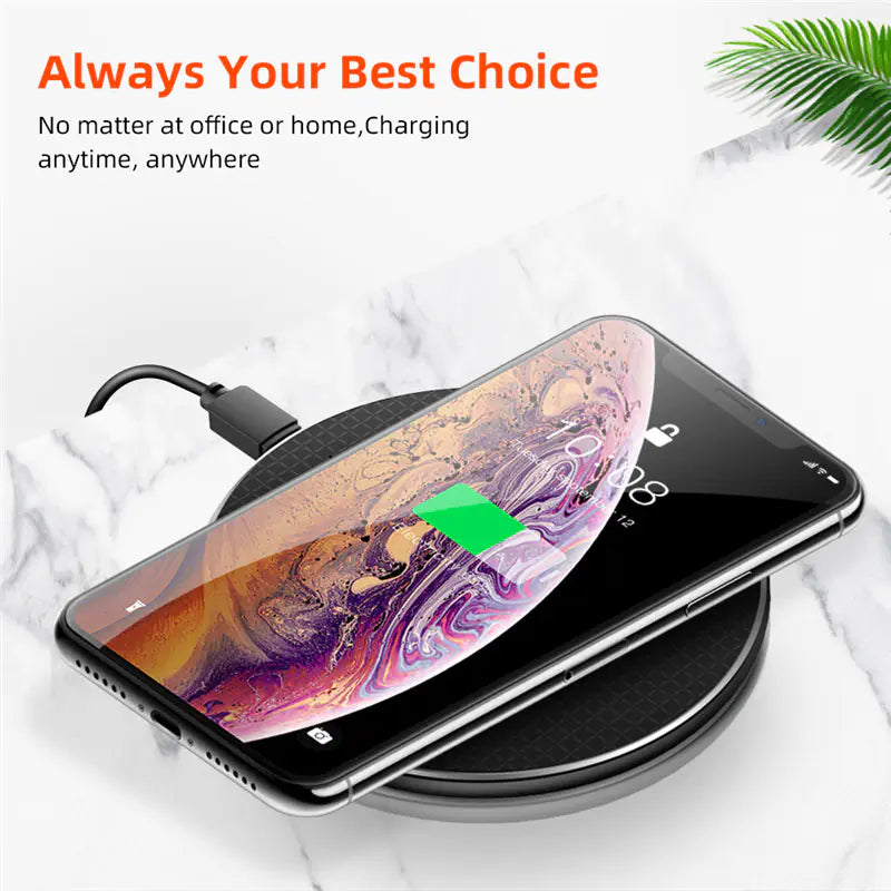 Fast Wireless Charger for Samsung & Iphones