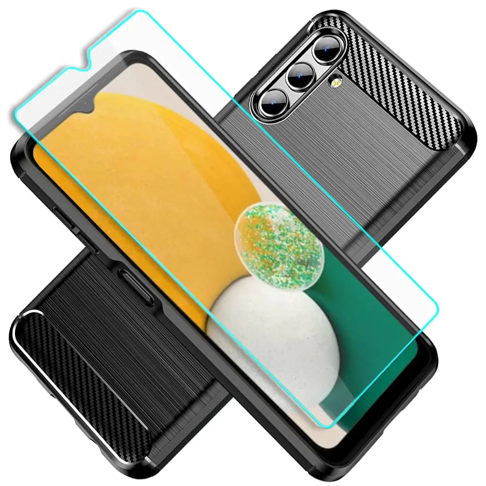 Case with HD Screen Protector Soft Slim Shockproof Anti-Fingerprint Full Protective Phone Cases