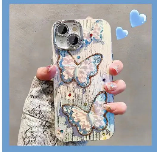 Butterfly Flower Iphone Case