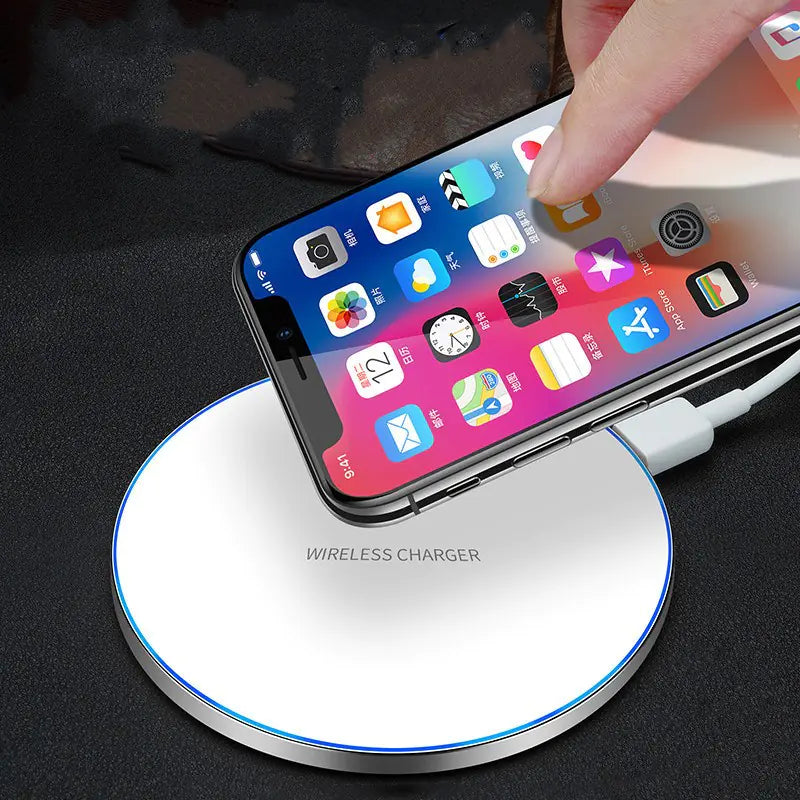 Fast Wireless Charger for Samsung & Iphones