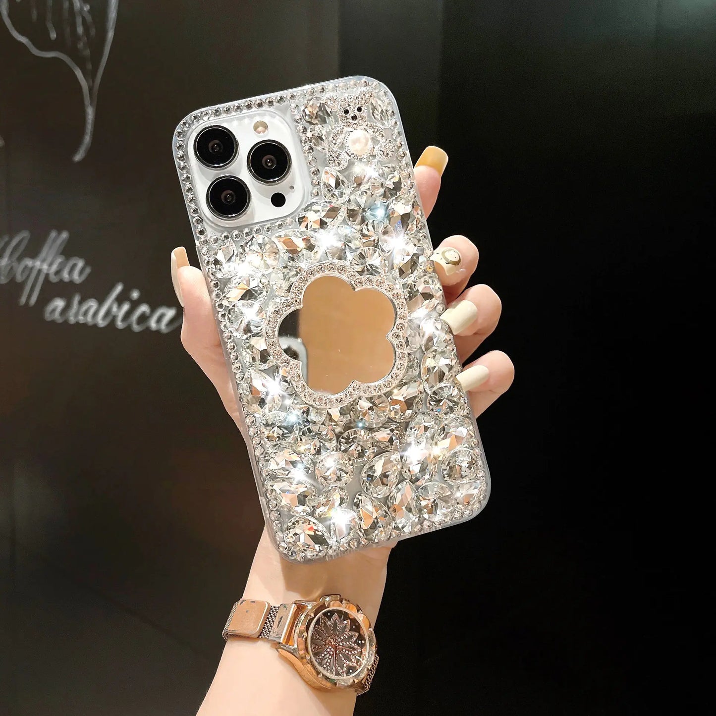 Transparent Starry iPhone Case